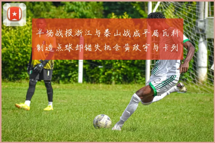 半场战报浙江与泰山战成平局瓦科制造点球却错失机会黄政宇与卡列洛各入一球
